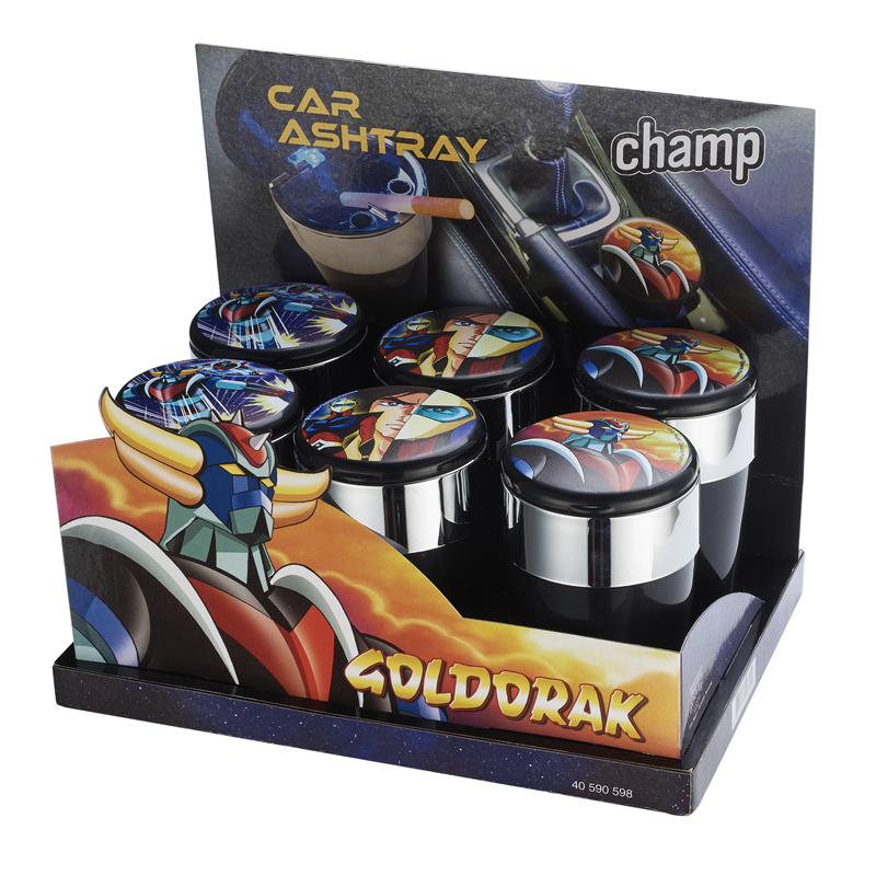 [CHAMP] CAR ASHTRAY GOLDORAK LED