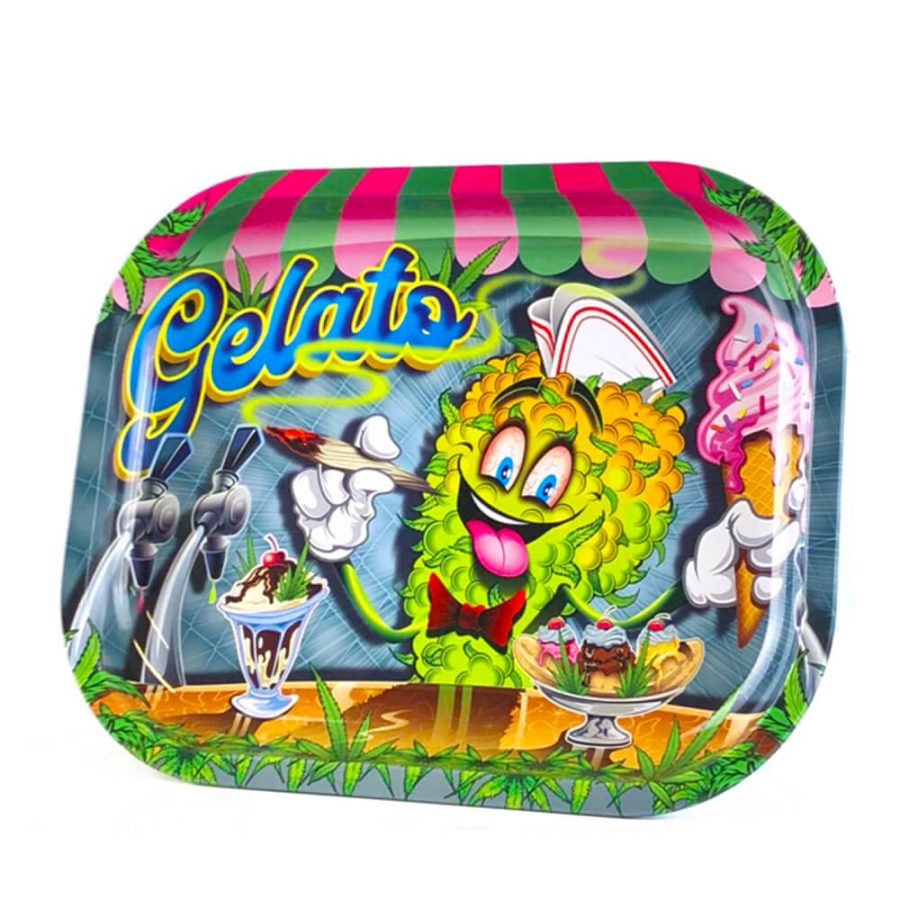 [BEST BUDS] Metal Rolling Tray - Gelato Small