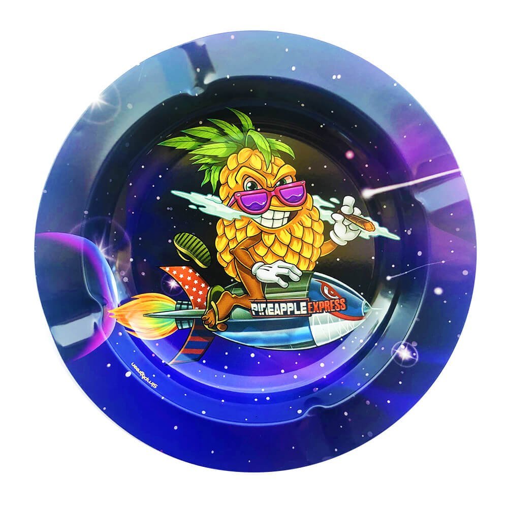 [BEST BUDS] Metal Ashtray - Superhigh Pineapple Express