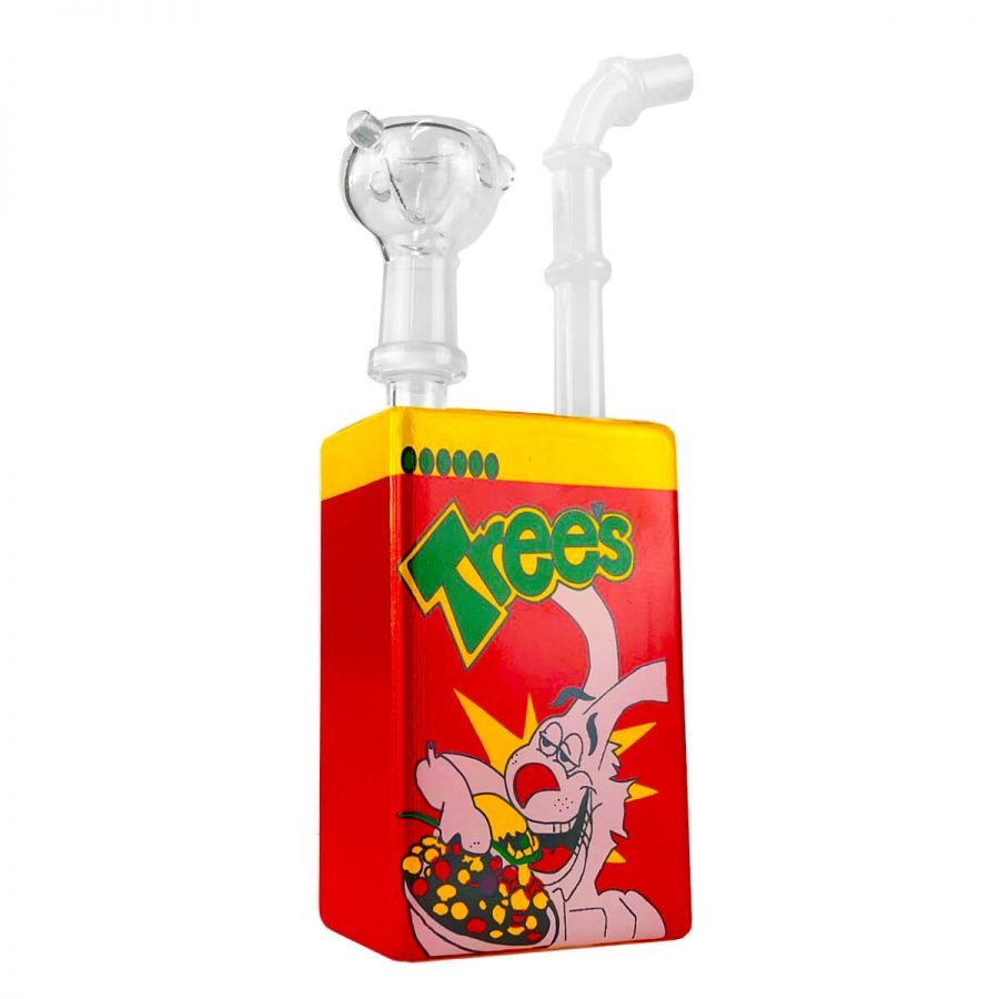 [BLACK SHEEP] Juice Glass Bong Cartoon Rabbit Breakfast 19cm
