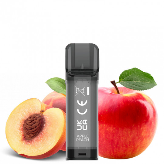 [ELFBAR] ELFA Prefilled 600 - 2x2ml - Apple Peach