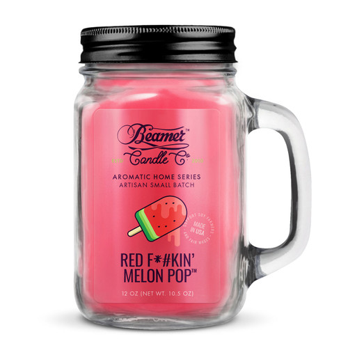 [BEAMER] CANDLE - RED F*#KIN' MELON POP - 4oz