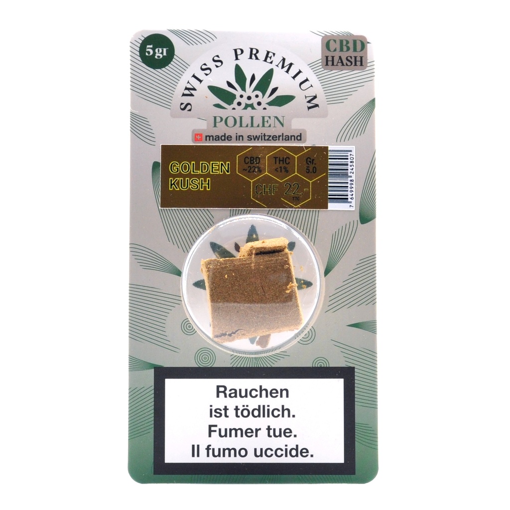 [SWISS PREMIUM POLLEN] Golden Kush - 5g
