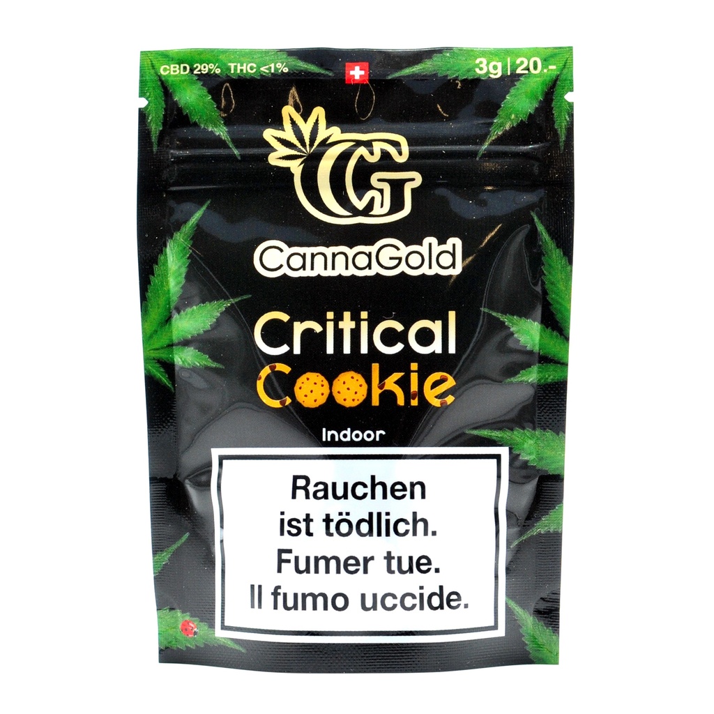[CANNAGOLD] CRITICAL COOKIE - 3g