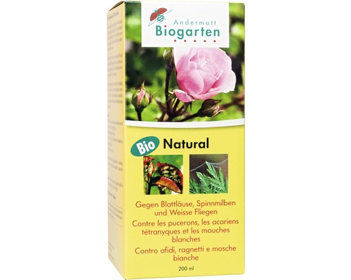 [ANDERMATT] Biogarten - Natural - Contre les pucerons, les acariens tétranyques et les mouches blanches - 200ml