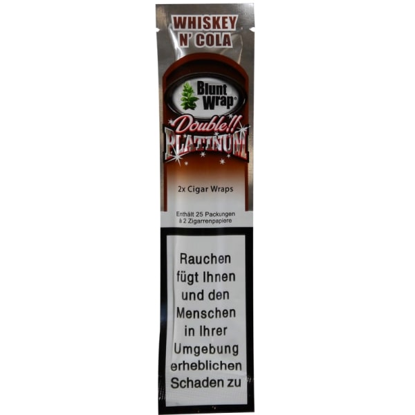 [BLUNT WRAP] Double Platinum - WHISKEY N'COLA