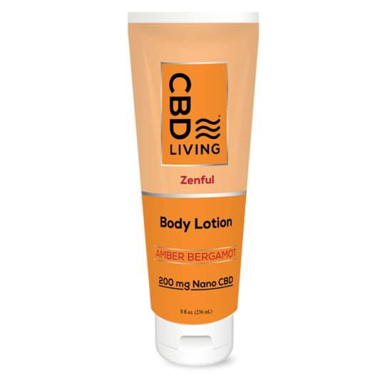 [CBD LIVING] Body Lotion Zenful Amber Bergamot (200mg)