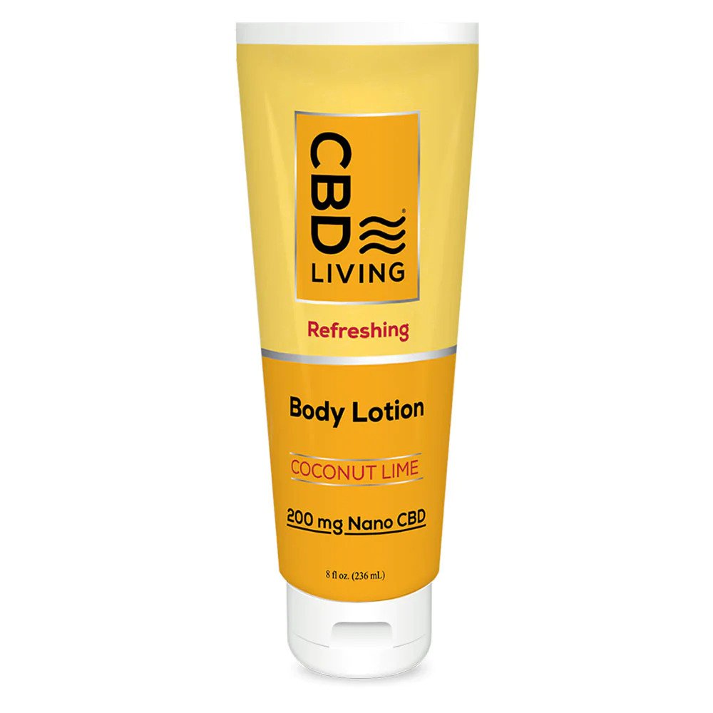 [CBD LIVING] Body Lotion Refreshing Coconut Lime (200mg)