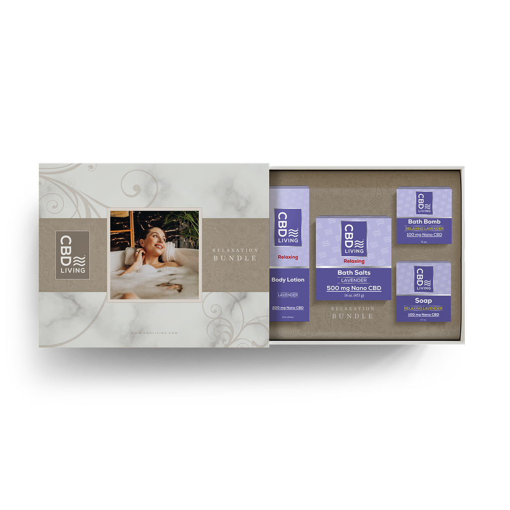 [CBD LIVING] Relaxation Bundle Kit - Lavender 