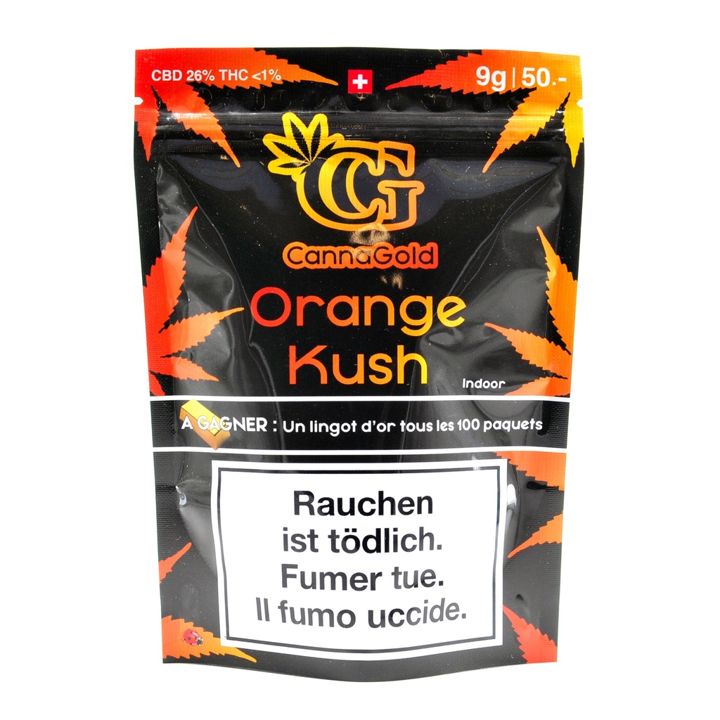 [CANNAGOLD] ORANGE KUSH - 9g
