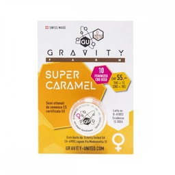 [GRAVITY UNITED] Super Caramel – CBD Seed Feminized - 10 pces