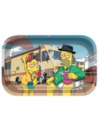 [NO NAME] Metal Rolling Tray - Breaking Dabb - 29 x 19cm