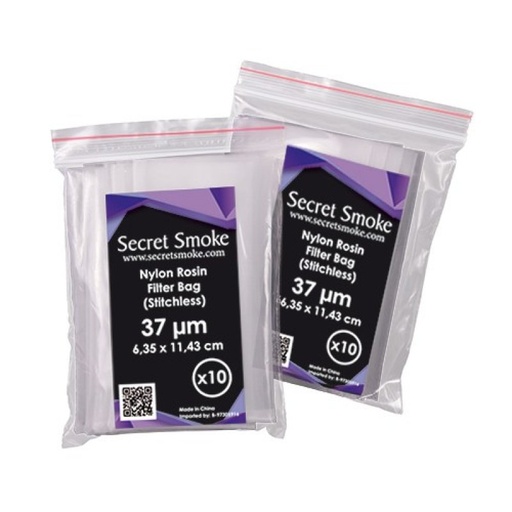 [SECRET SMOKE] NYLON ROSIN FILTER BAG X10 - 37um