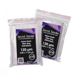 [SECRET SMOKE] NYLON ROSIN FILTER BAG X10 - 120um