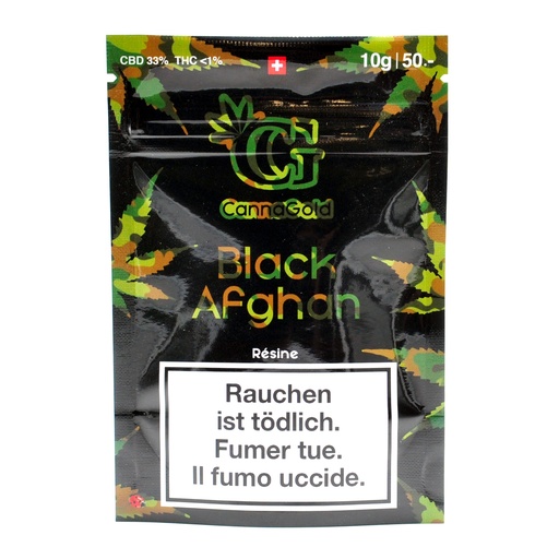 [CANNAGOLD] Schwarzer Afghane - 10g