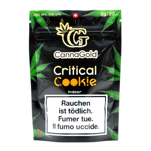 [CANNAGOLD] CRITICAL COOKIE - 3g