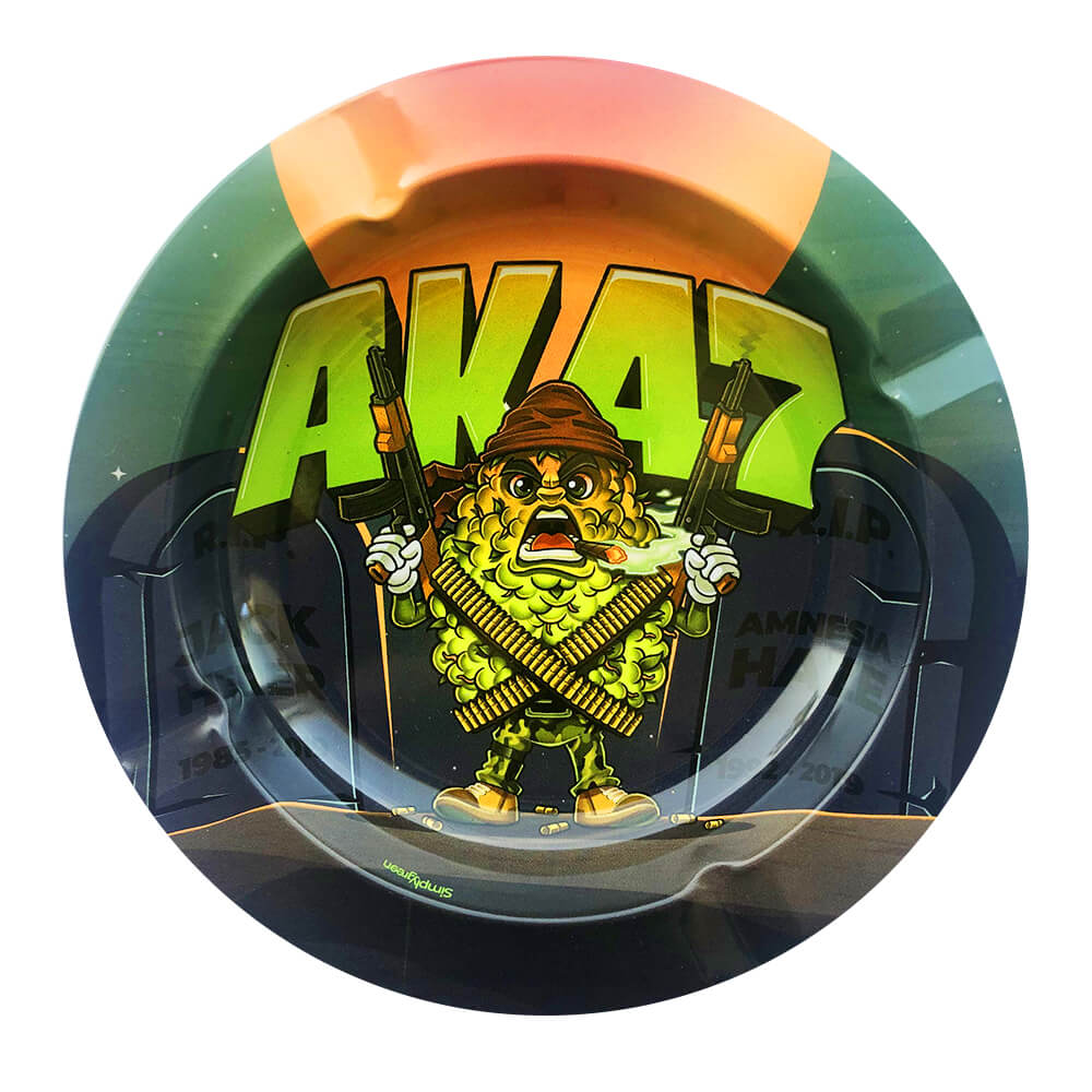 [BEST BUDS] Metal Ashtray - Mission AK47