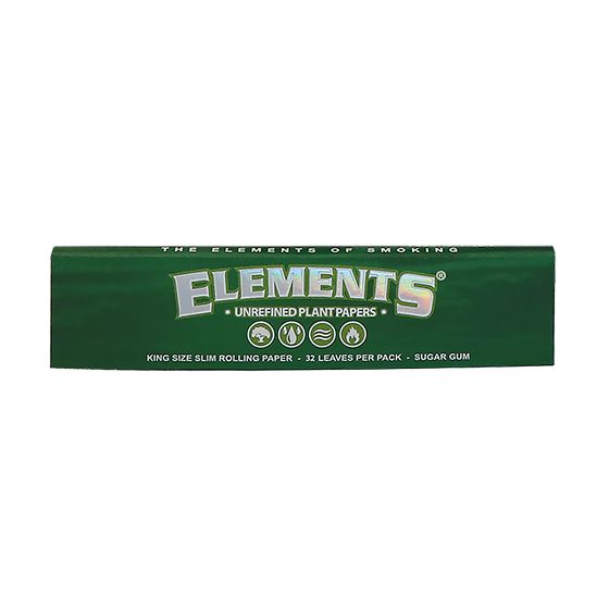 [ELEMENTS] Unrefined Plant Papers - King Size Slim