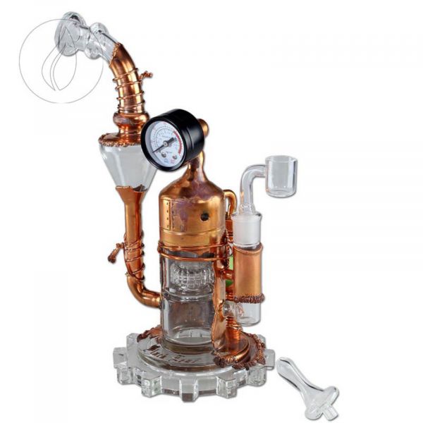 [BLACK LEAF] Galileos SteamOmeter Ölbong