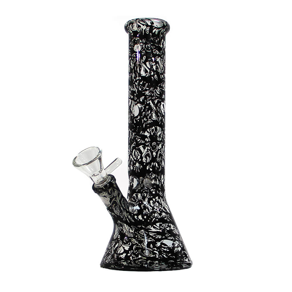 [BLACK SHEEP] Dark Skulls Glass Bong 26cm