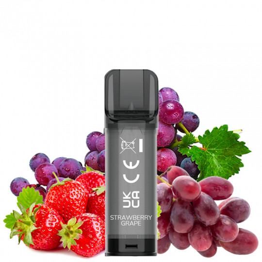 [ELF BAR] ELFA Prefilled 600 - 2x2ml - Strawberry Grape