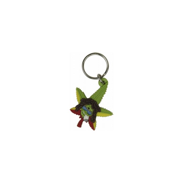 [CANNABUDS] Keyring Rasta Bud