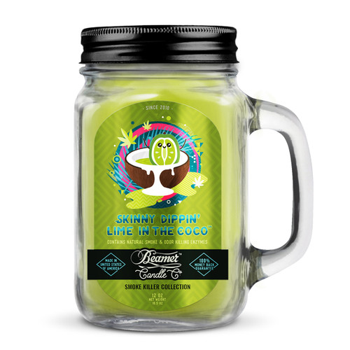 [BEAMER] CANDLE - SKINNY DIPPIN' LIME IN THE COCO - 12oz