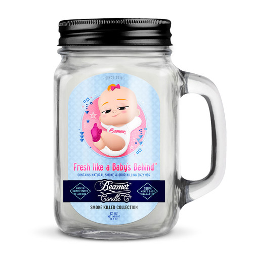 [BEAMER] CANDLE - FRESH LIKE A BABY'S BEHIND - 4oz