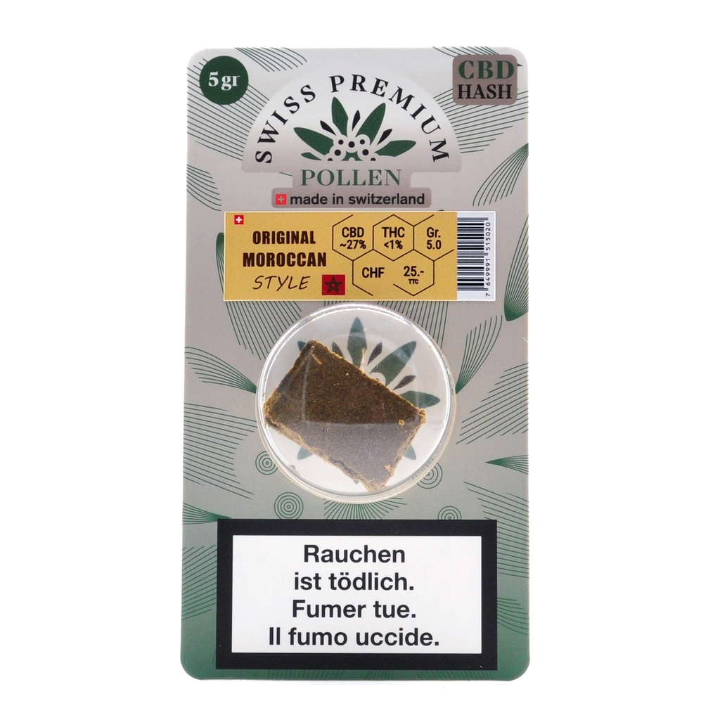 [SWISS PREMIUM POLLEN] Original Moroccan Style - 5g