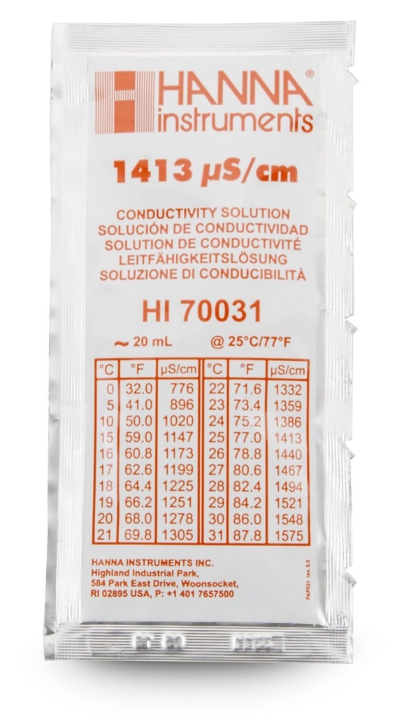 1413 uS/cm - Conductivity Solution