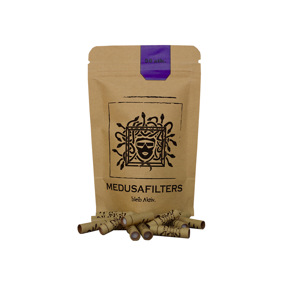 [MEDUSAFILTERS] Aktivkohlefilter - Tip Size X50