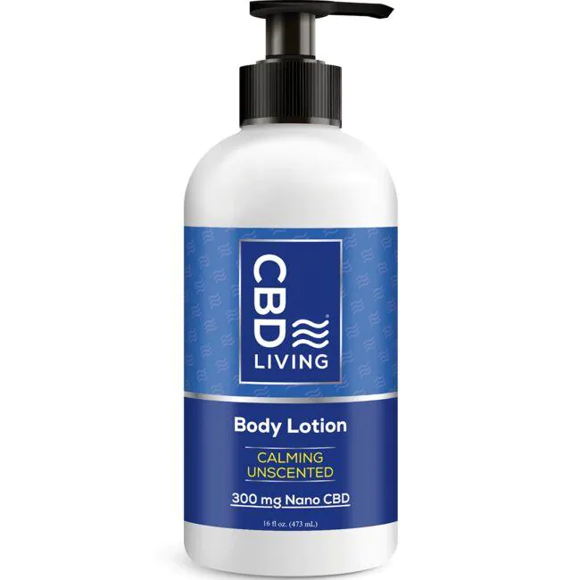[CBD LIVING] Body Lotion Calming Unscented (300mg)