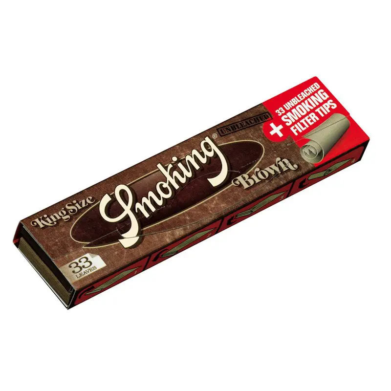 [SMOKING] Brown - King Size - 33 + TIPS