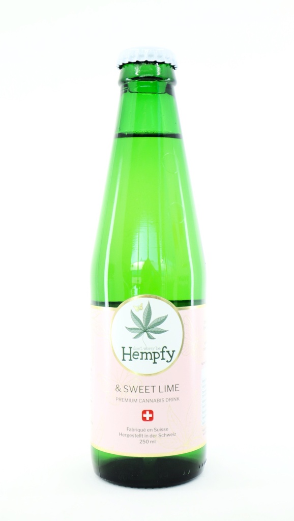 [HEMPFY] Cannabisgetränk süße Limette - 250ml