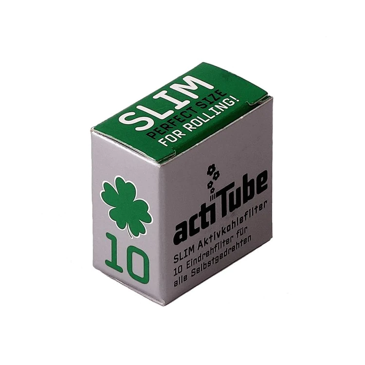 [ACTITUBE] Aktivkohlefilter - Slim - 7 mm - 10