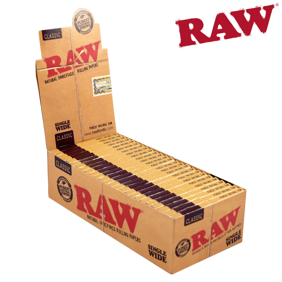 [RAW] Klassisch - Einfach breit (100/Pack)
