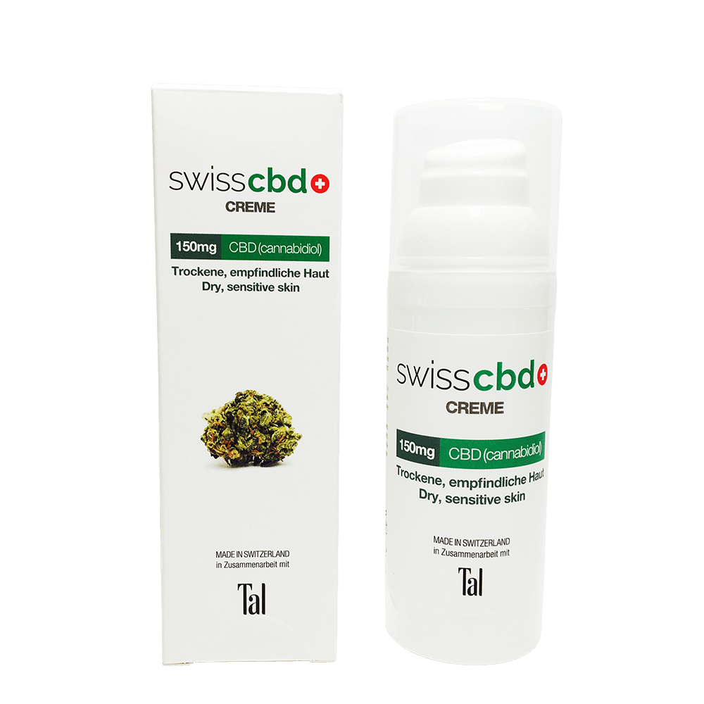 [SWISS CBD] Cream (150mg) - 50ml