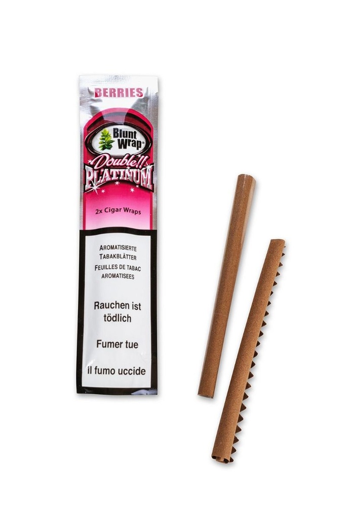 [BLUNT WRAP] Double Platinum - BERRIES
