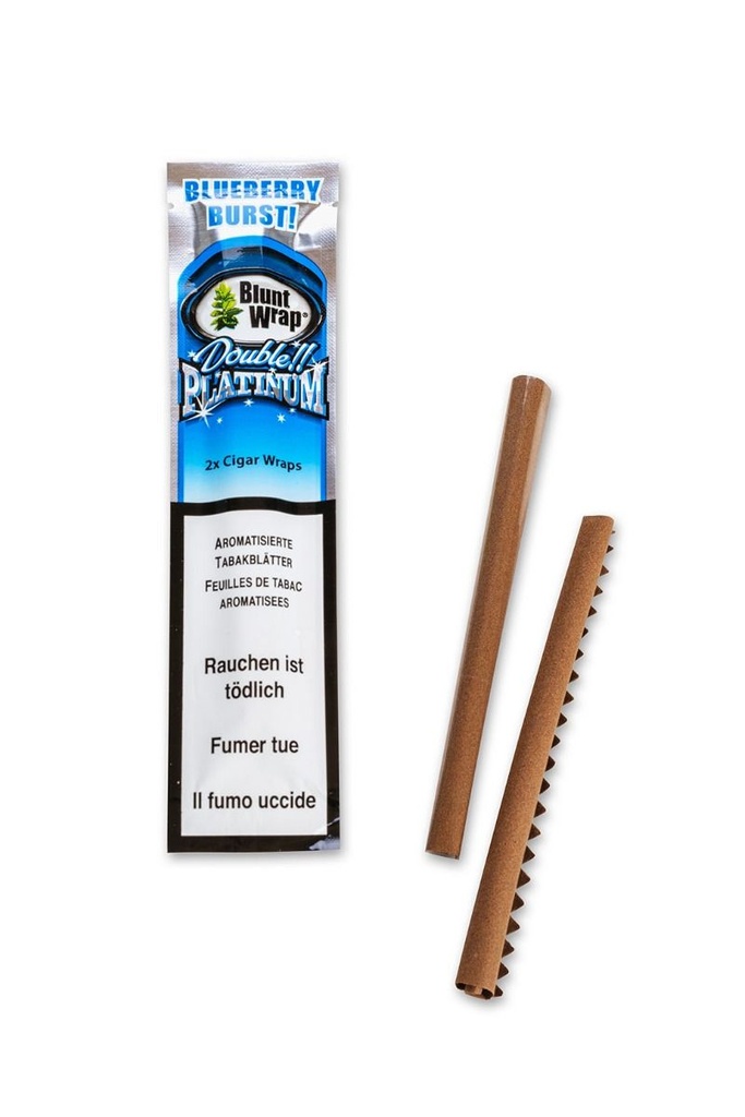 [BLUNT WRAP] Double Platinum - BLUEBERRY BURST!