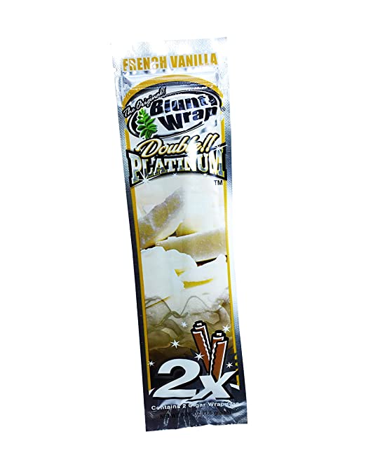 [BLUNT WRAP] Double Platinum - FRENCH VANILLA