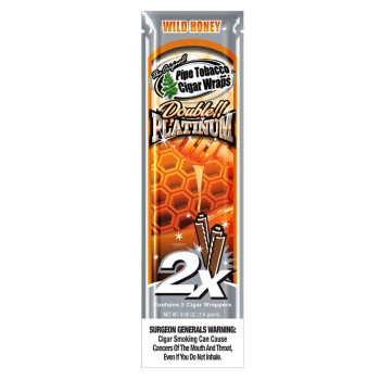 [BLUNT WRAP] Double Platinum - WILD HONEY