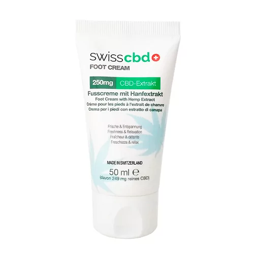 [SWISS CBD] Foot Cream (250mg) - 50ml