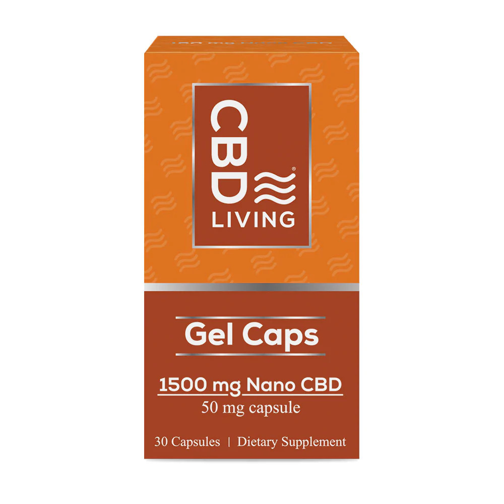 [CBD LIVING] Gel Caps x30 (1500mg)