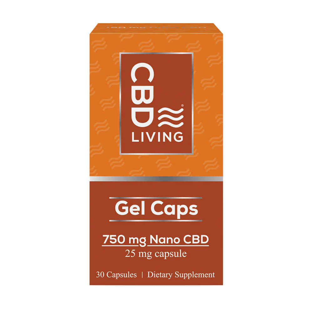 [CBD LIVING] Gel Caps x30 (750mg)