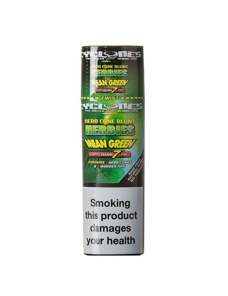 [CYCLONES] Herb Cone Blunt - Herbies - MEAN GREEN