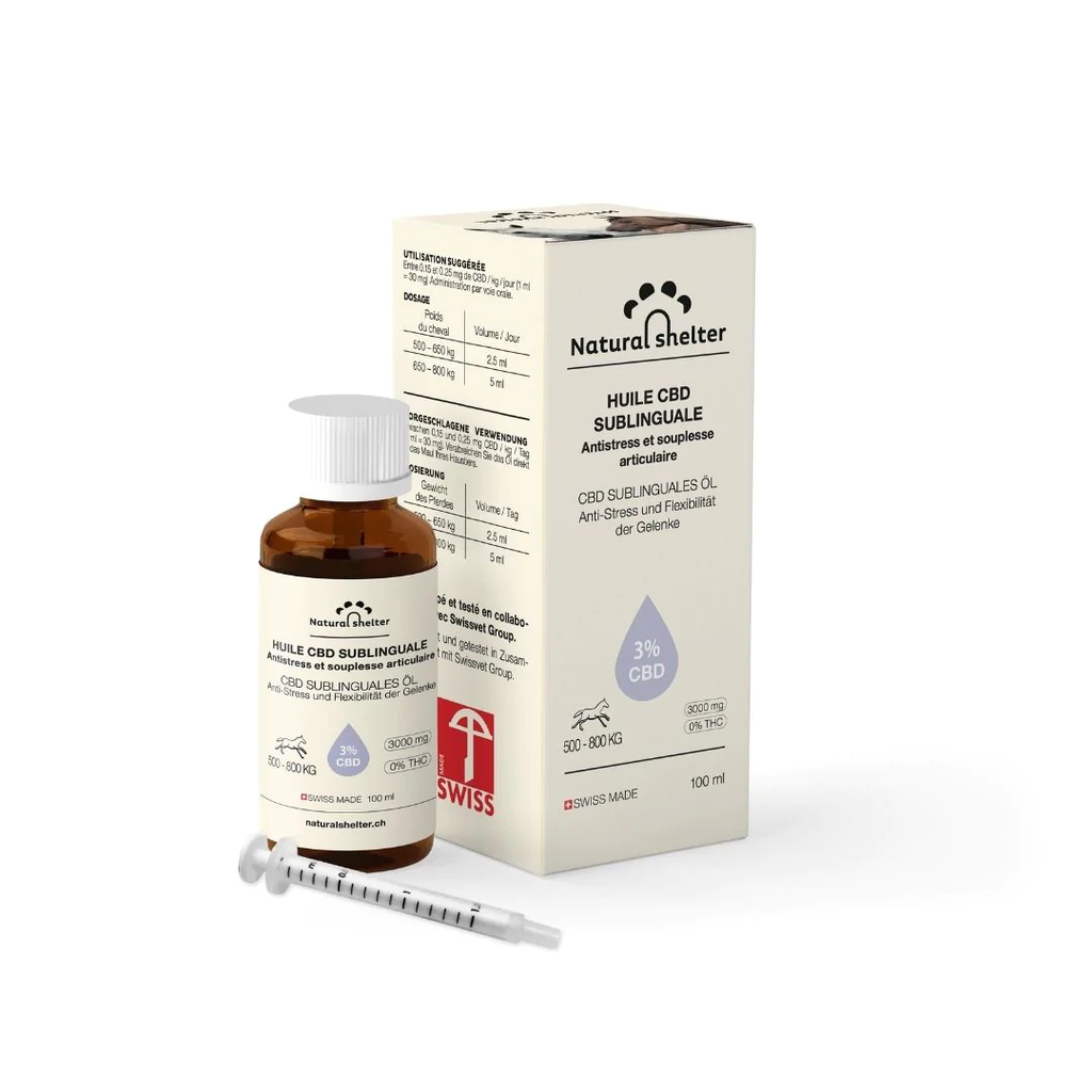 [NATURAL SHELTER] [NATURAL SHELTER] Animal CBD Oil - 3%