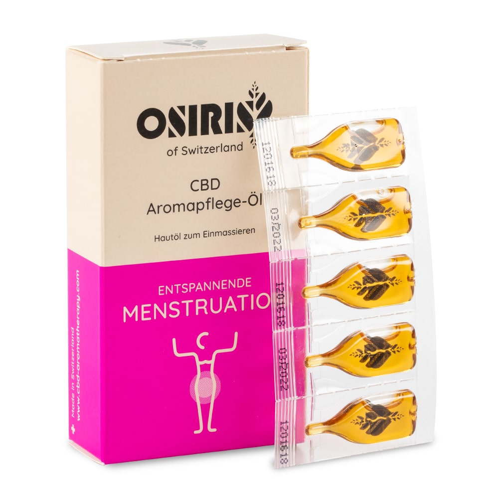 [OSIRIS] MENSTRUATION ENTSPANNUNG Massageöl - 10x1ml