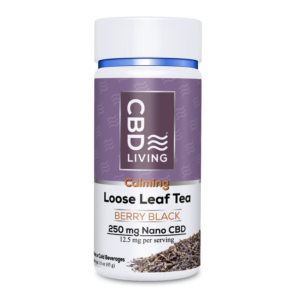 [CBD LIVING] Loose Leaf Calming Berry Black Tea (250mg) - 45g