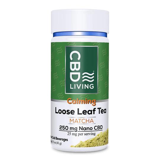 [CBD LIVING] Loose Leaf Tea Calming Matcha (250mg) - 43g