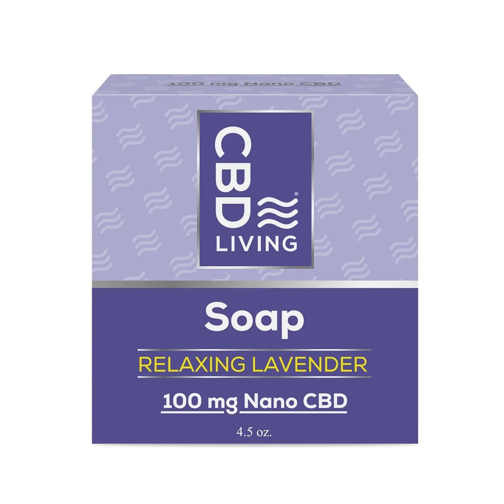 [CBD LIVING] Lavendel-Entspannungsseife (100 mg)